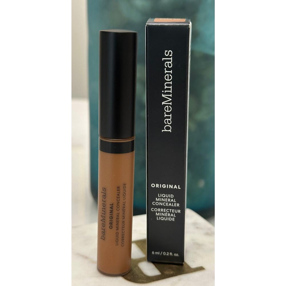 BareMinerals Mineralist Liquid Mineral Concealer Dark 5W Full Size NIB Clean